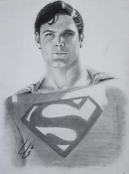 Скетчи DC Супермена