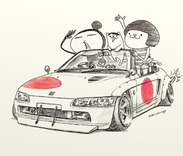 Эскизы карандашом JDM