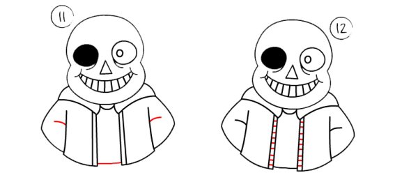 Санс для срисовки легкие