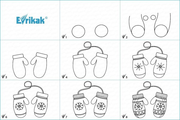 Варежки для рисования детям