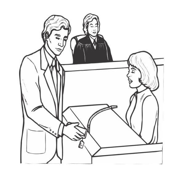 Адвокат раскраска