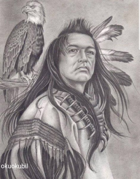 Индеец Графика