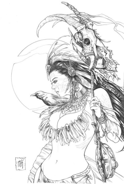 Команчи индейцы рисунки