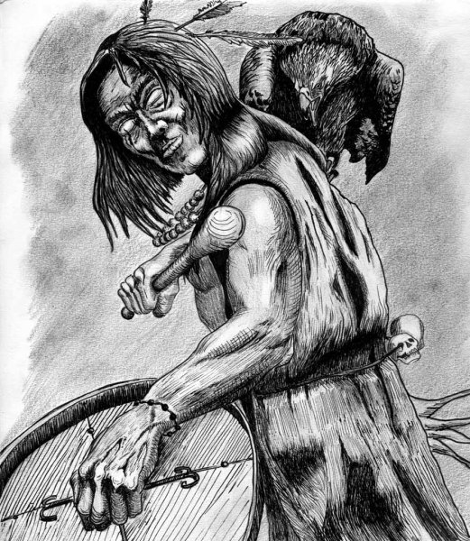 Шаман скетч