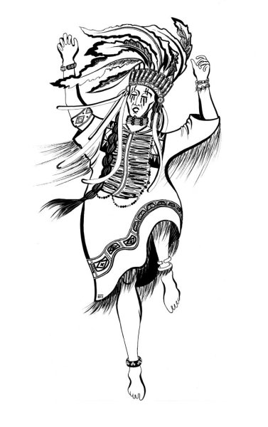 Тату индейцев Апачи