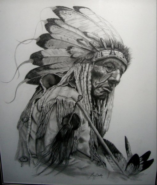 Индейцы для рисования