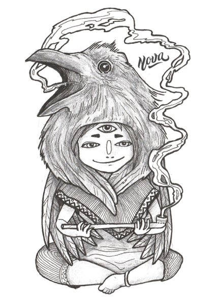 Эзотерика рисунки карандашом