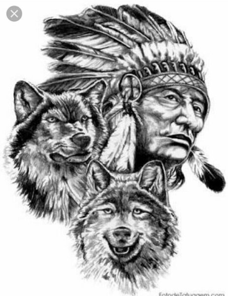 Тату индеец