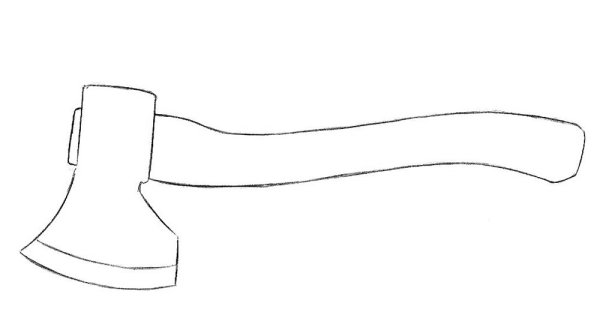 Нарисовать топор