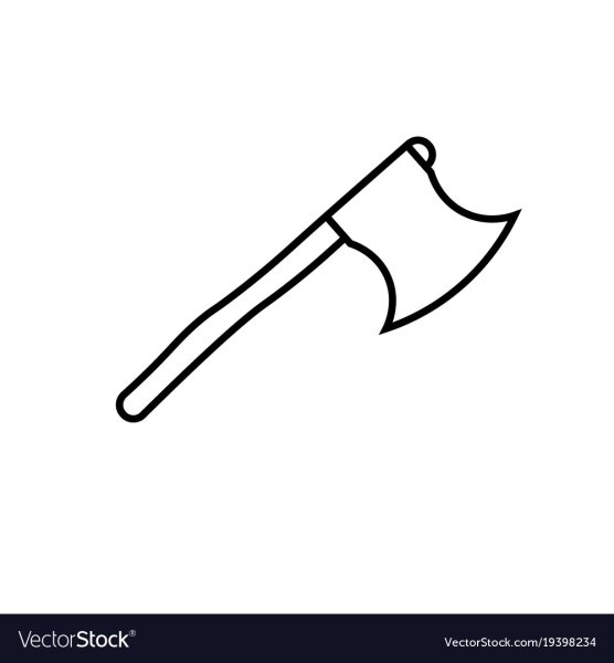 Топор для рисования