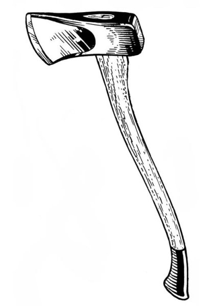 Топор для распечатки