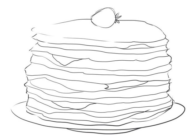 Масленица рисунок