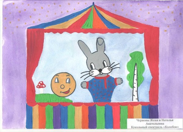 Рисунокукольный театр