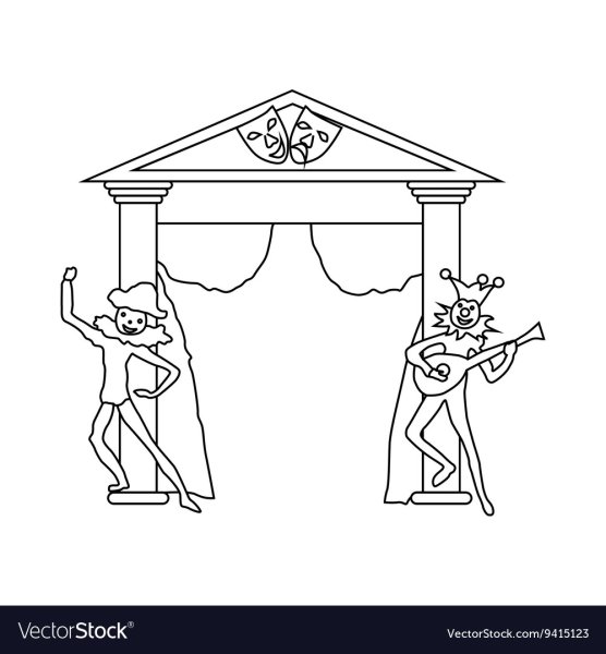 Театр рисунок