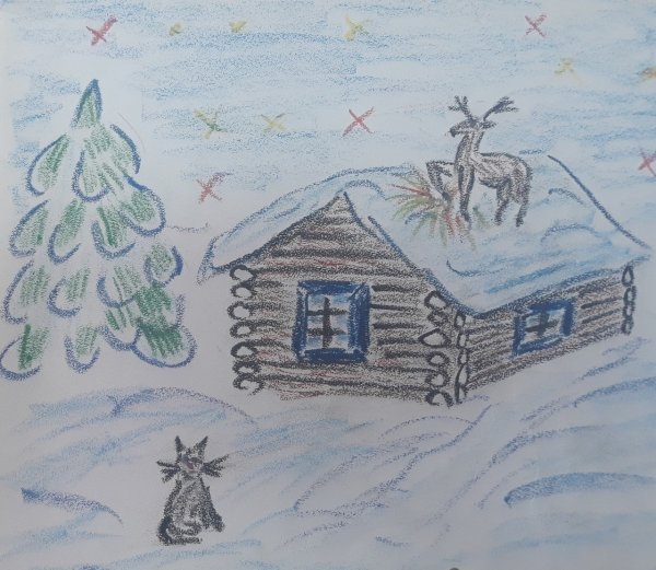 Серебряное копытце рисунок