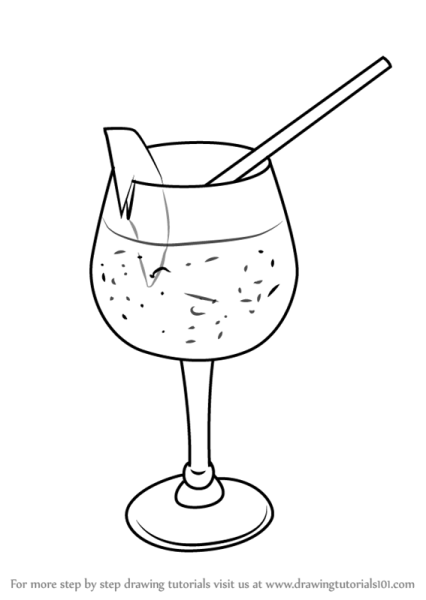 Коктейль карандашом