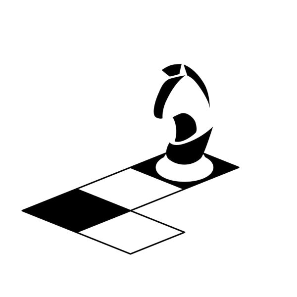 Шахматное поле на бумаге