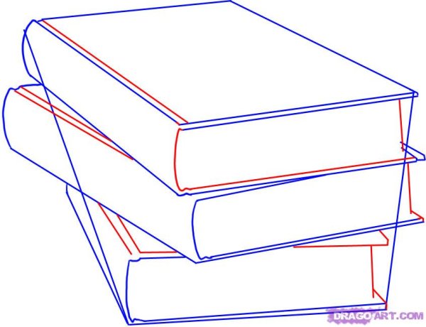 Зарисовка книги