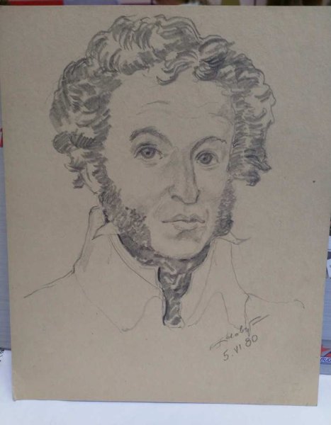 Елена Шипицова рисунки Пушкин