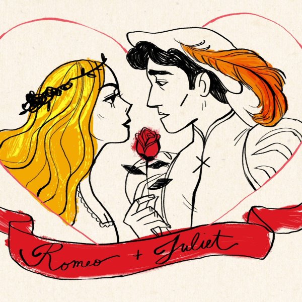 Нарисовать иллюстрацию к Ромео и Джульетта