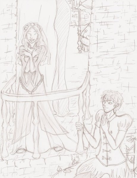 Ромэо и Джульетта иллюстрации