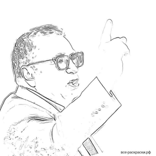 Жириновский карандашом