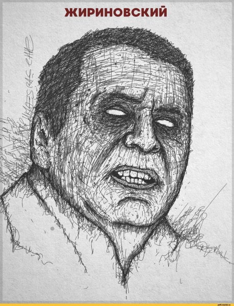 Жириновский Владимир шарж