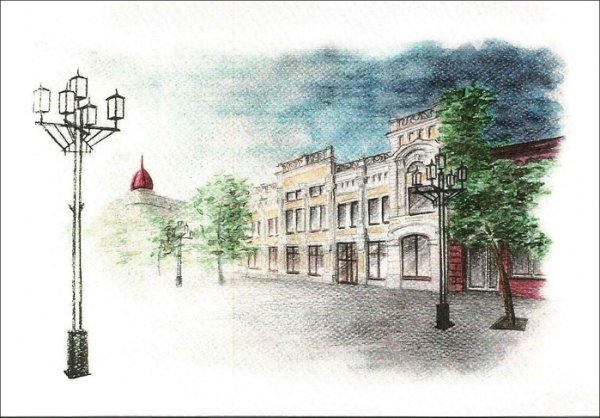 Челябинск рисунок