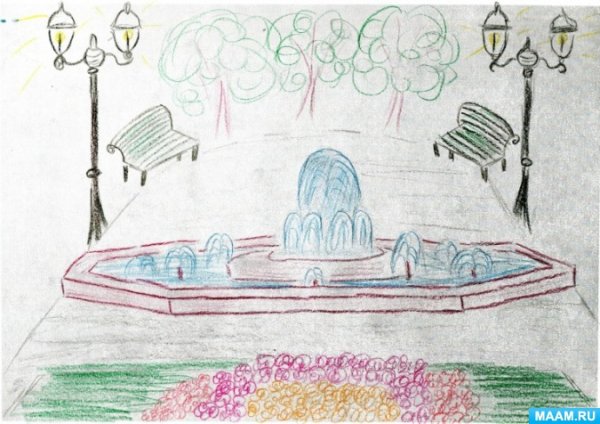 Эскиз цирка города Нижний Тагил