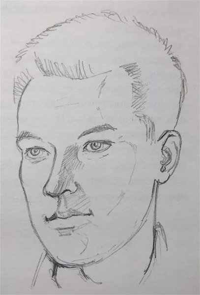 Рисование портрет папы