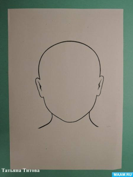 Разметка лица для рисования