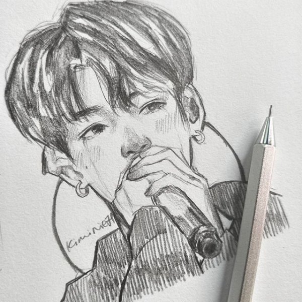 Чон Чонгук скетч