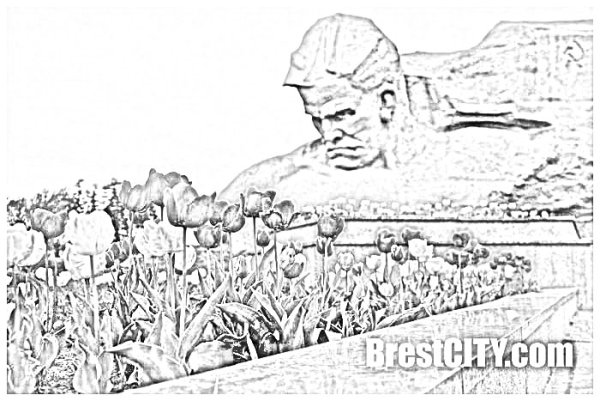 Крепость рисунок