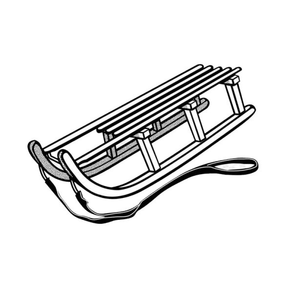 Рисунок саней