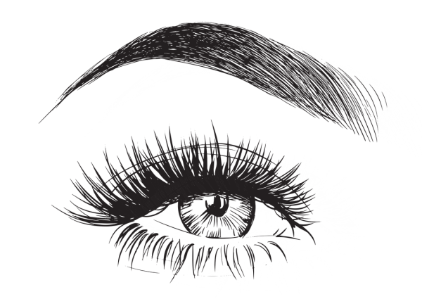 Брови силуэт