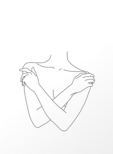 Поэтапное рисование женщины