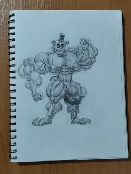 Глад ВАЛАКАС рисунок карандашом