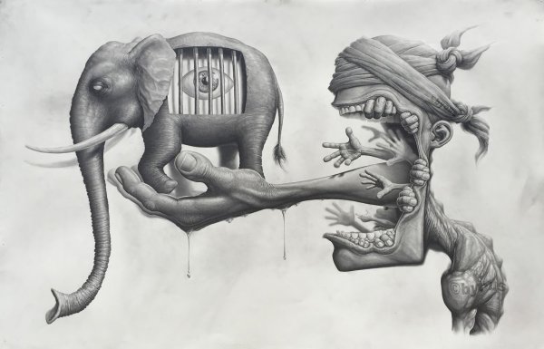 Крутые рисунки шариковой ручкой