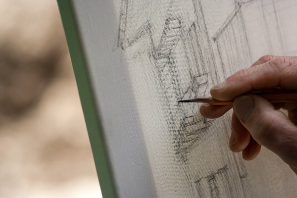 Карандаш художника