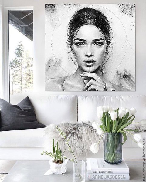 Интерьерный портрет