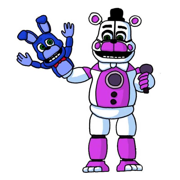 Рисунки ФНАФ фантайм Фредди