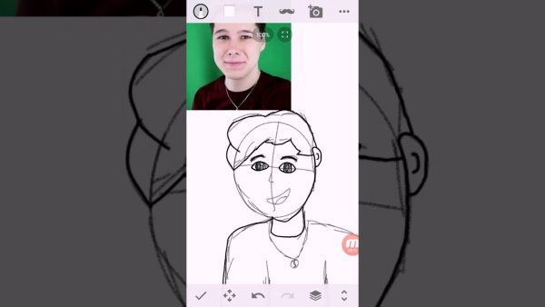 Винди 31 портрет карандашом