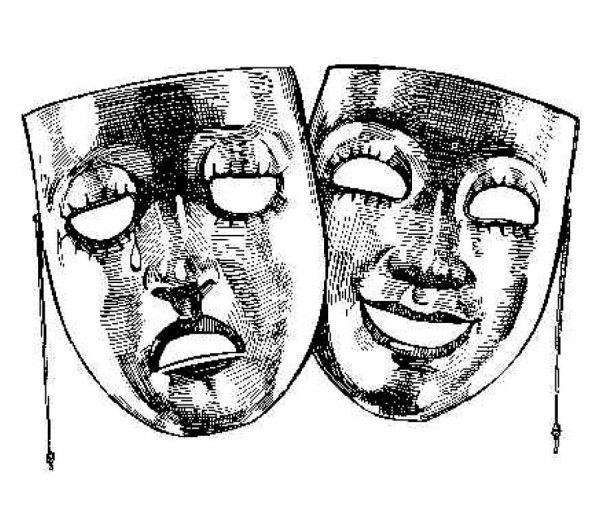 Тату маски театральные эскизы