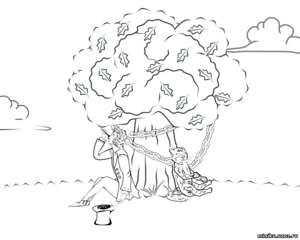 Царь Салтан рисунок