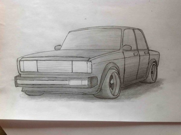 ВАЗ 2101 спереди