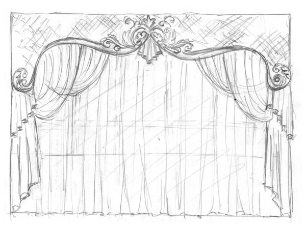 Эскиз театра