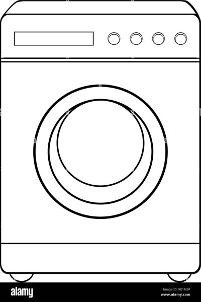 Рисование в старшей группе стиральная машинка