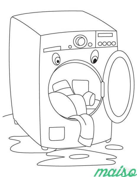 Электроприборы раскраски для детей
