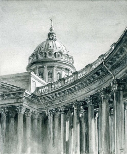 Исаакиевский собор Графика