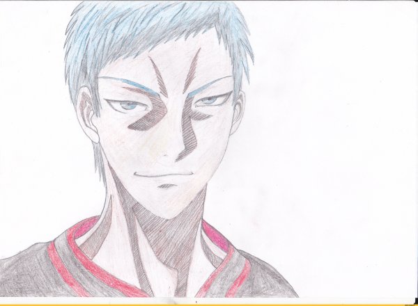 Аомине дайки карандашом